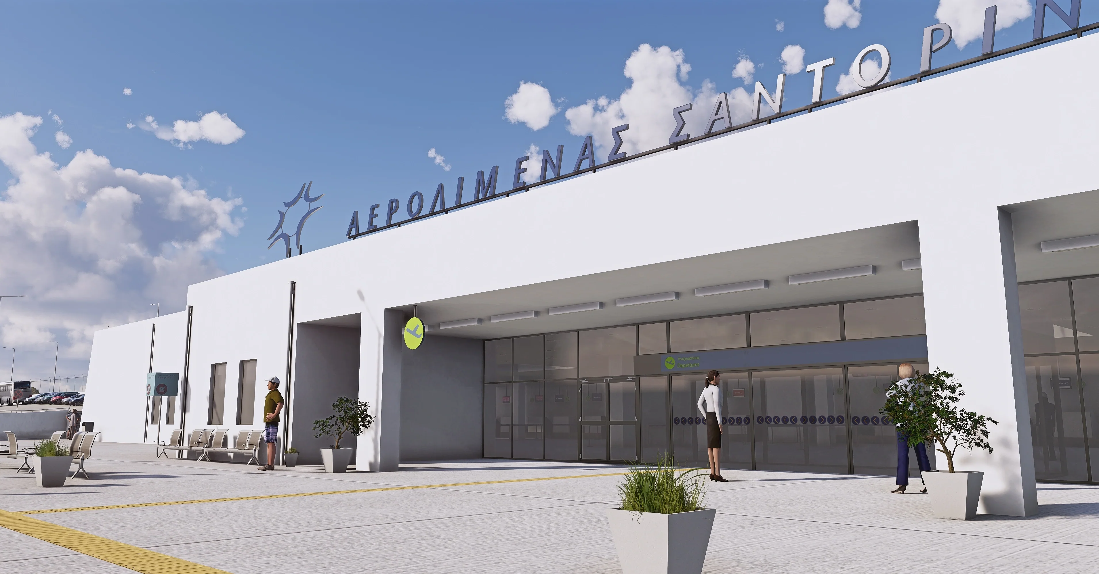 LGSR - Santorini Airport & Island MSFS - Image 11