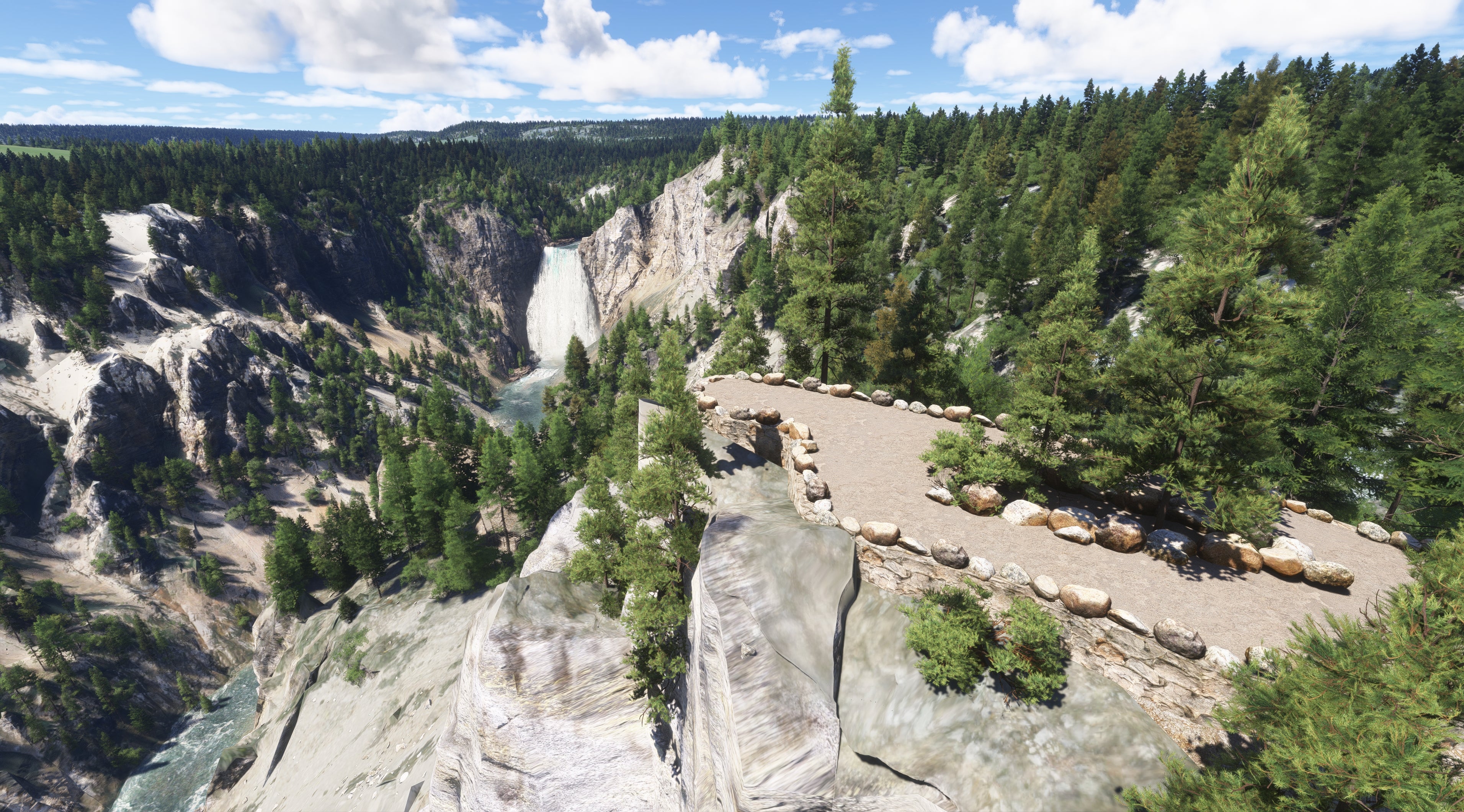 Waterfalls of Yellowstone: Northeast Quadrant MSFS24 - Image 11