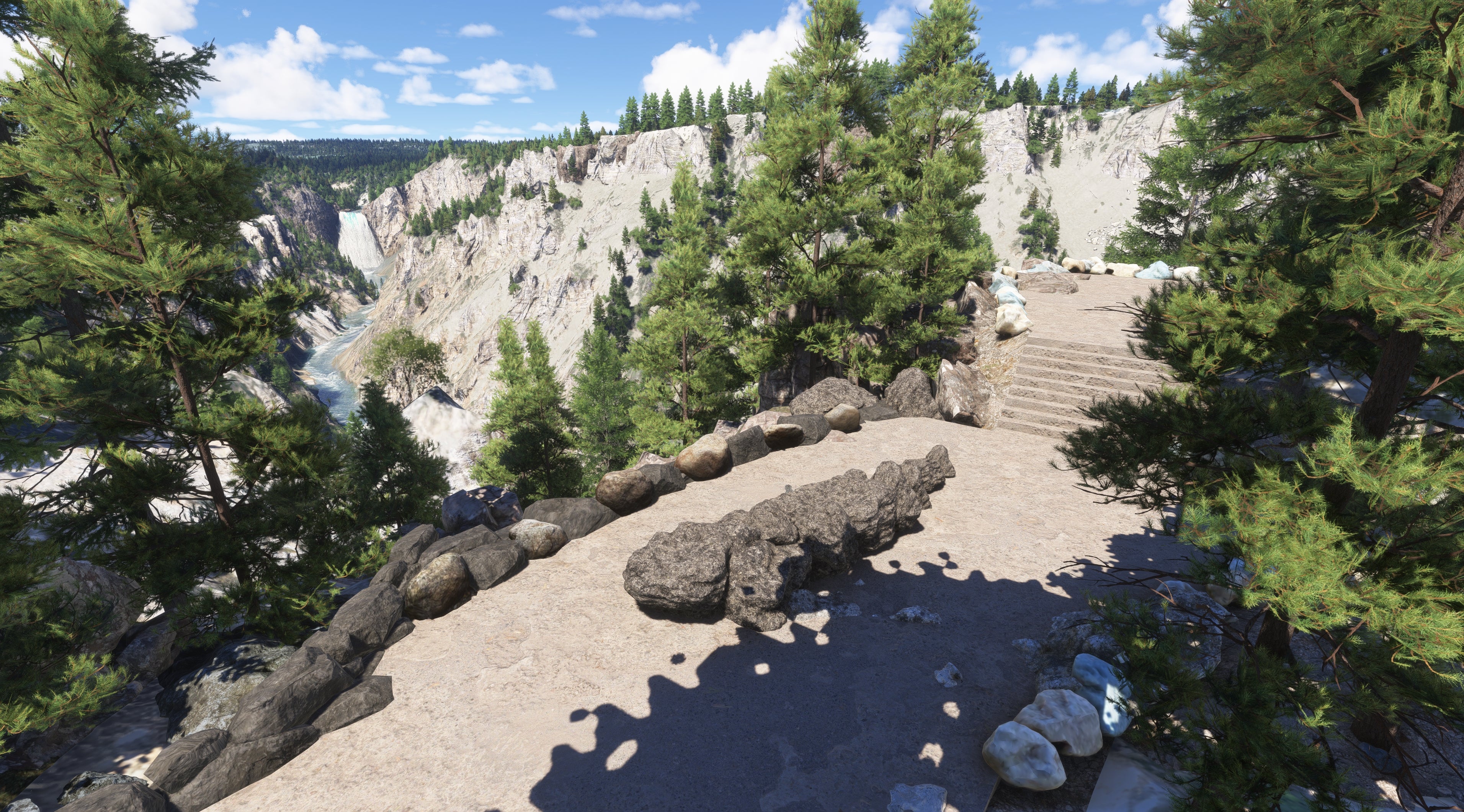 Waterfalls of Yellowstone: Northeast Quadrant MSFS24 - Image 13