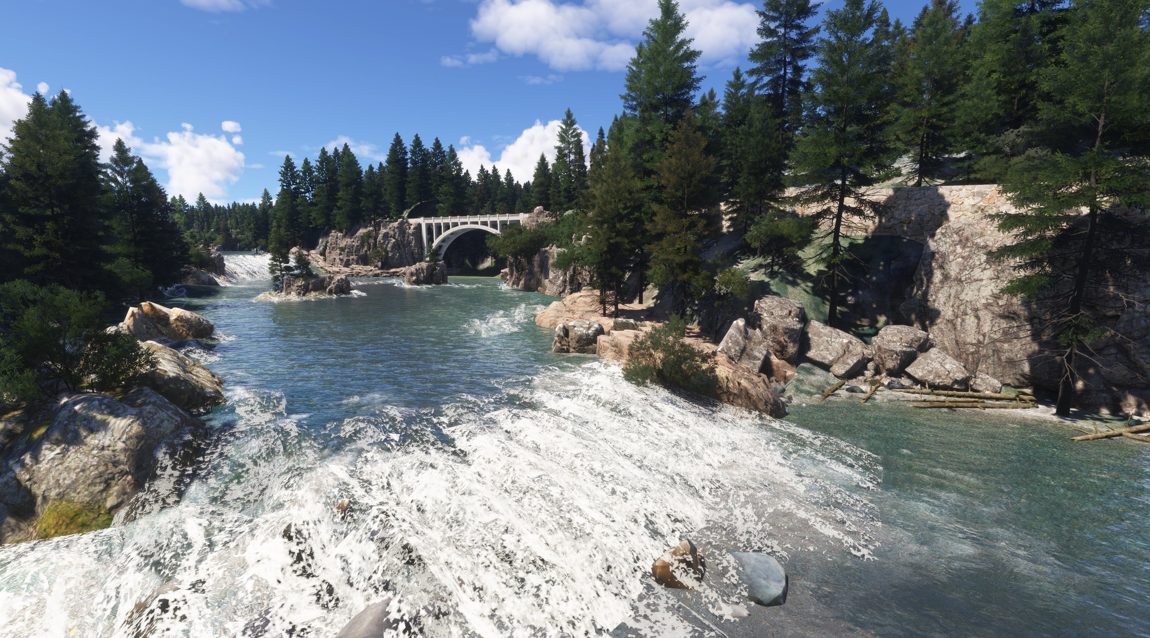 Waterfalls of Yellowstone: Northeast Quadrant MSFS24 - Image 6