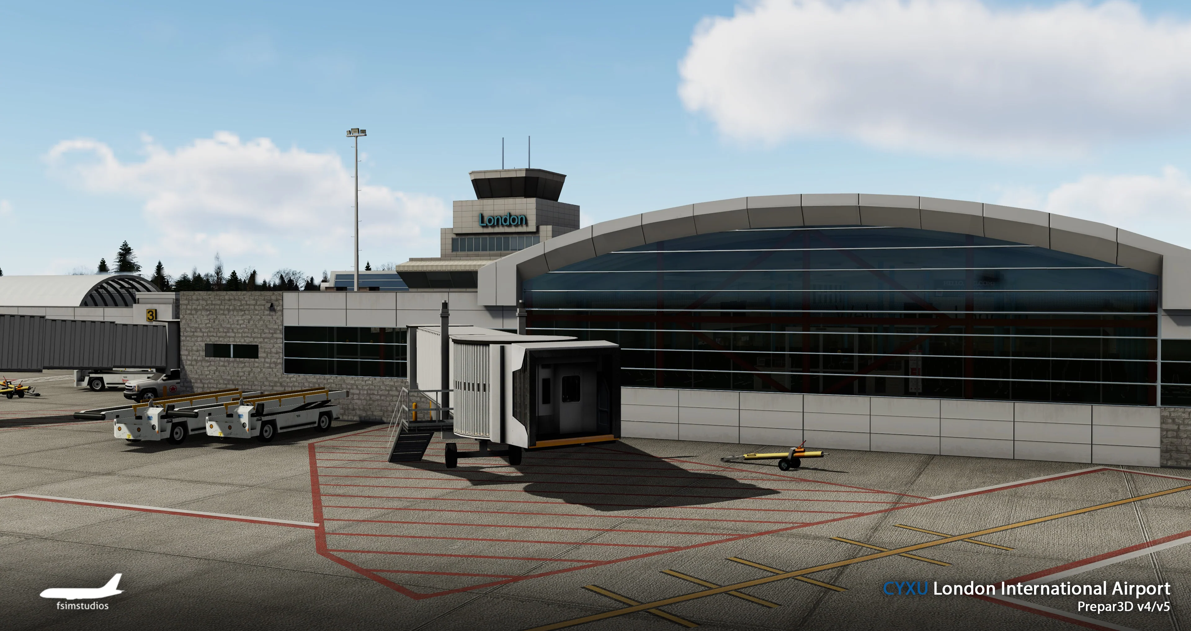 CYXU - London Intl. P3D - Image 10