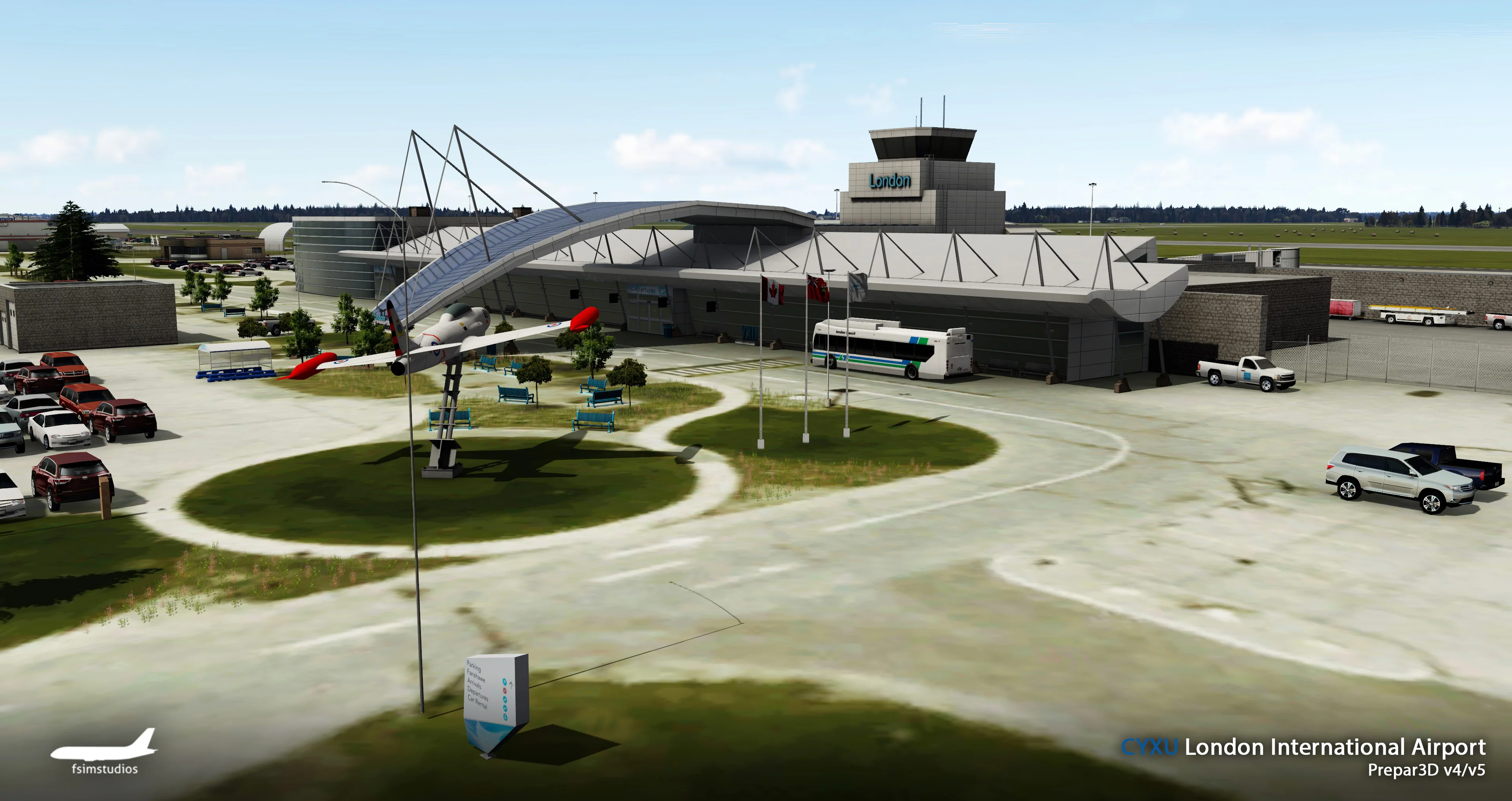 CYXU - London Intl. P3D - Image 15