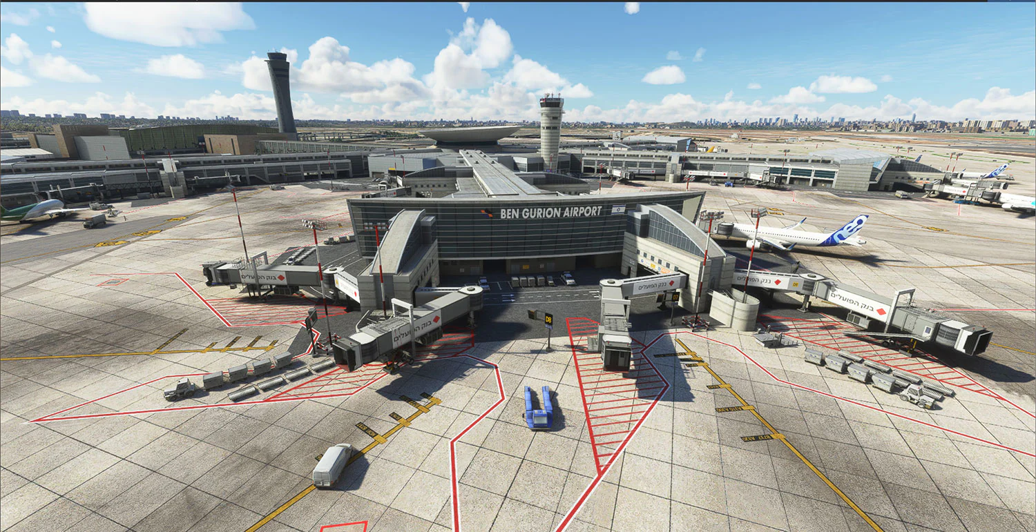 LLBG - Ben Gurion Airport MSFS - Image 10
