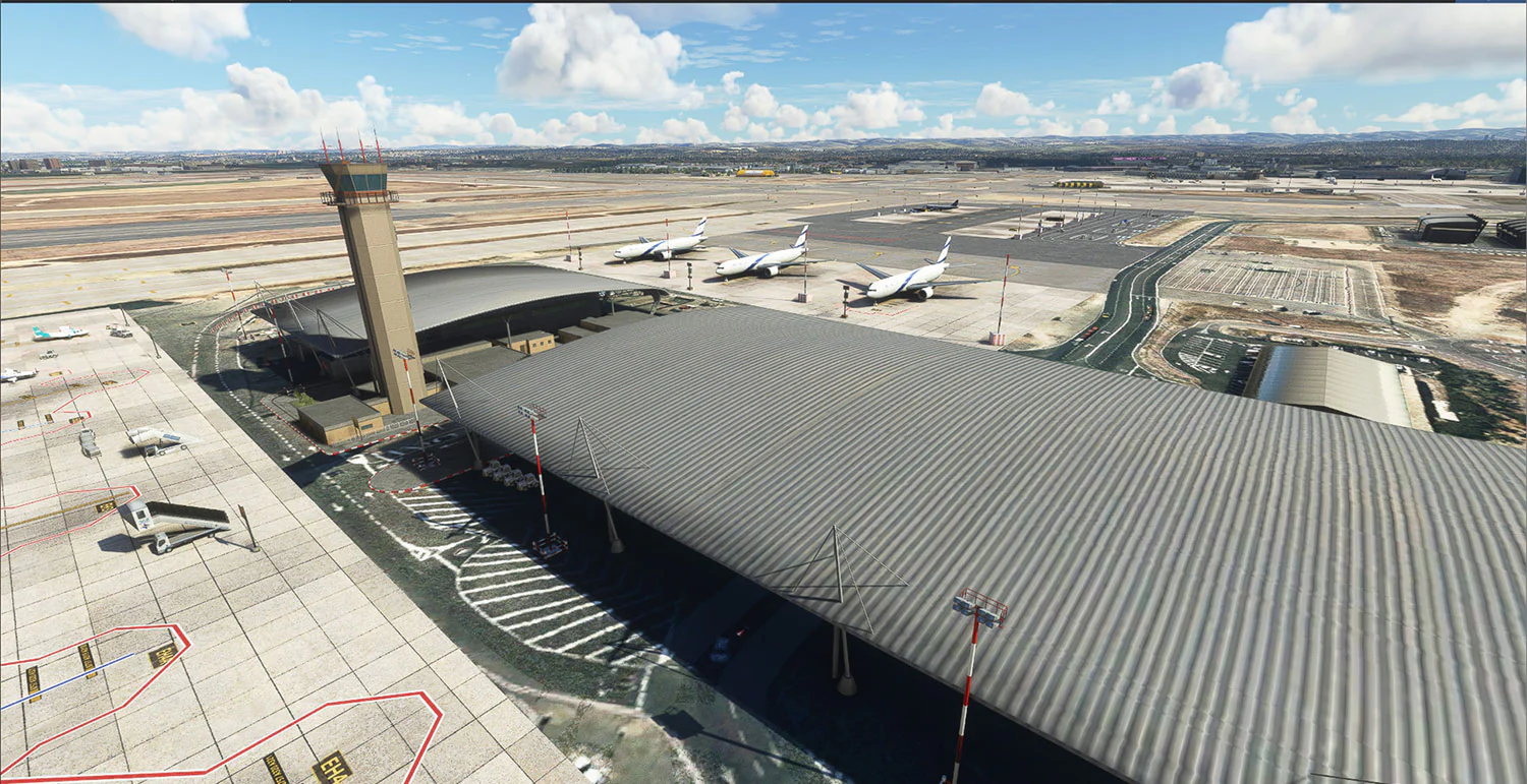 LLBG - Ben Gurion Airport MSFS - Image 8