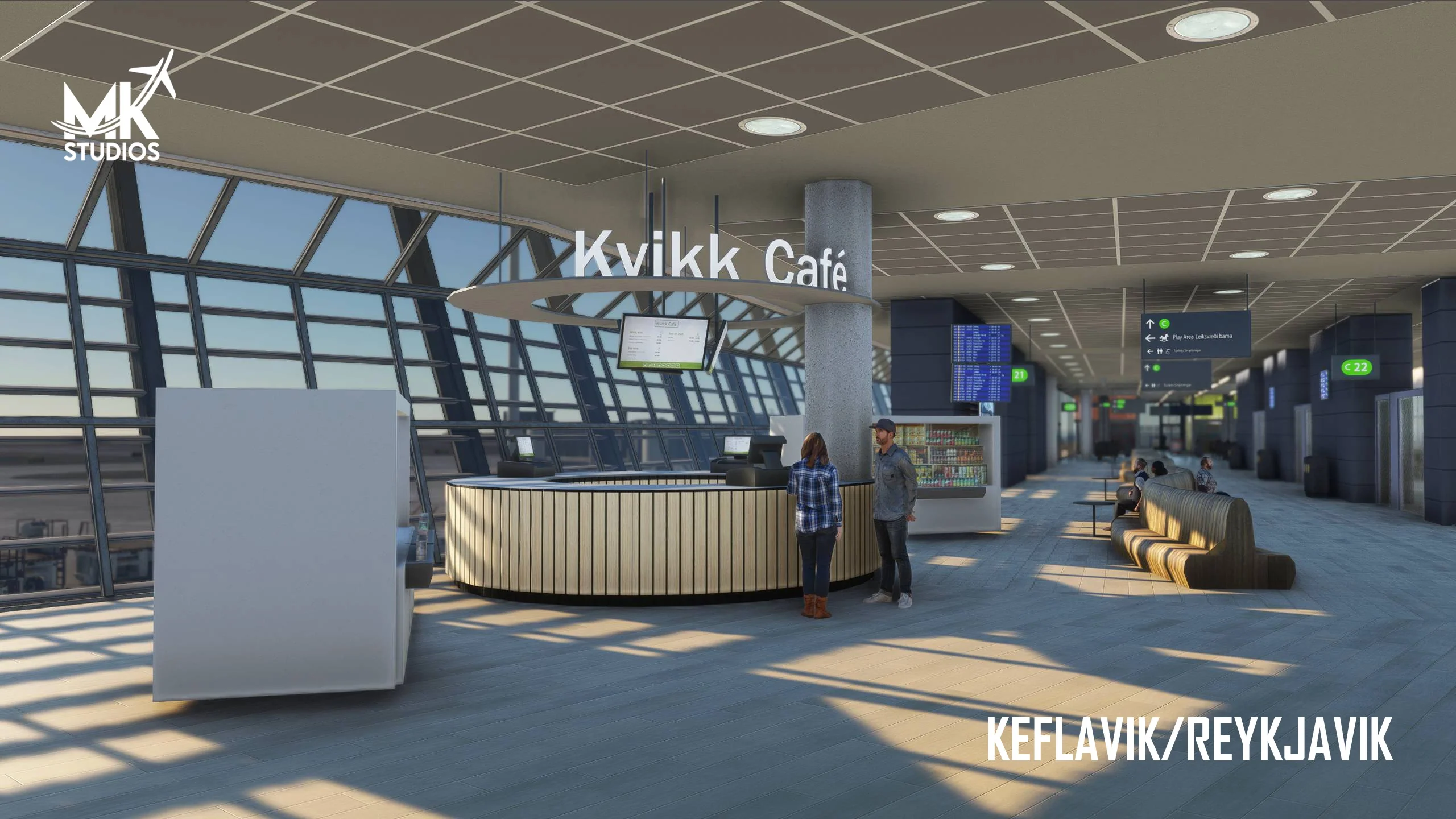 BIKF - Keflavik & BIRK - Reykjavik Airports v2 MSFS - Image 5