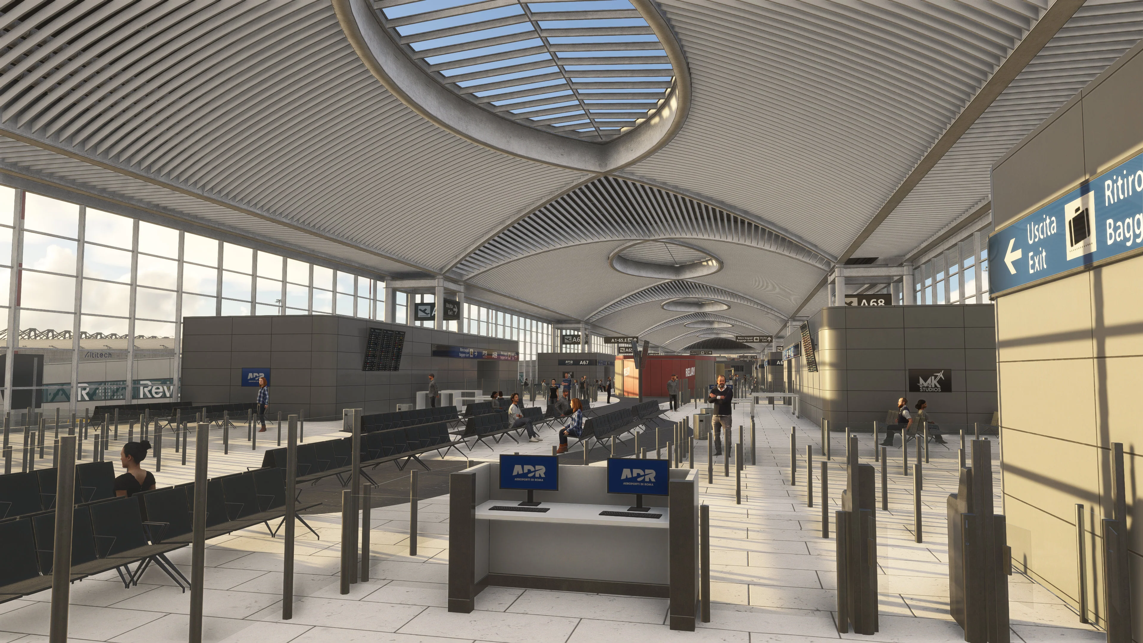 LIRF - Rome Fiumicino v2 MSFS20/24 - Image 14