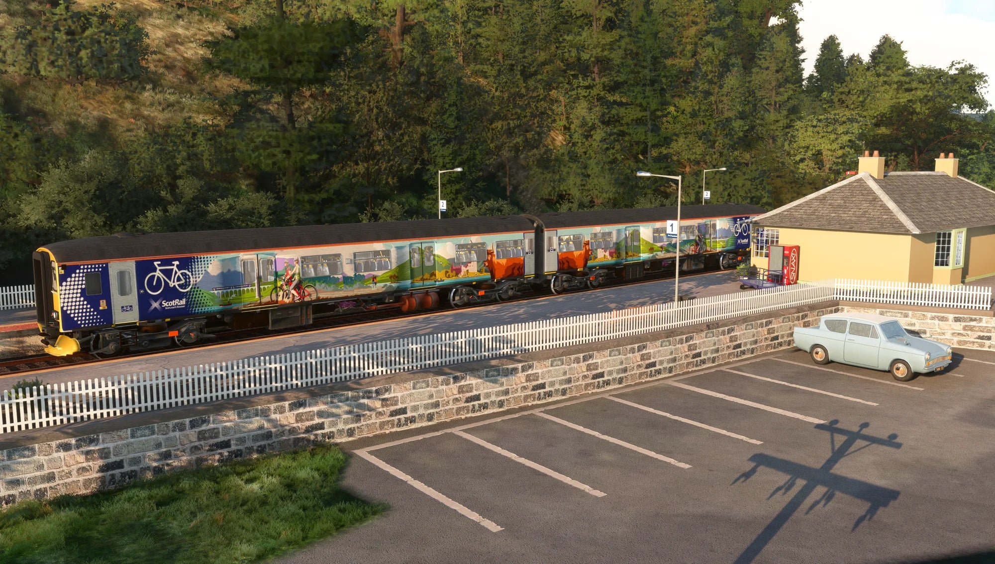 Jacobite Train & Station MSFS - Image 19