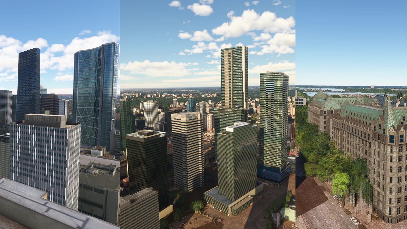 Canada Modern Cities Vol.1 MSFS
